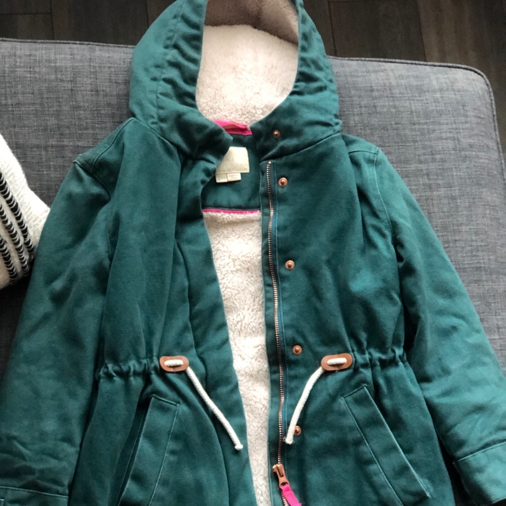 Mini Boden girls winter coat